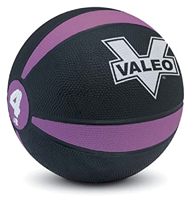 side facing valeo 4 lb medicine ball