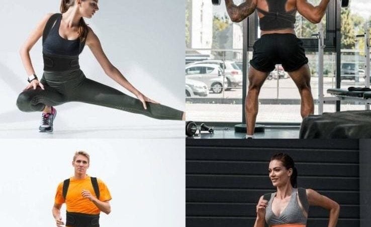 Image showing the different ways you can use posture correctors