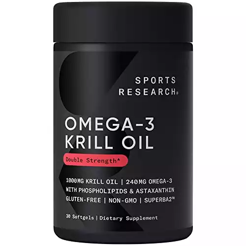Sports Research Krill Oil Supplement