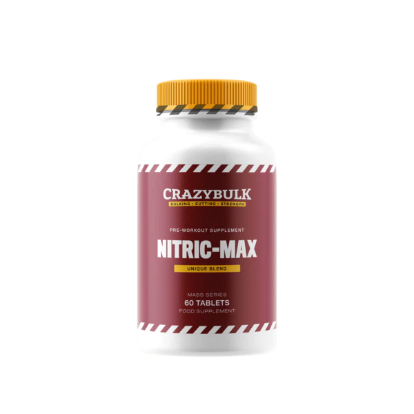 CrazyBulk Nitric Max bottle