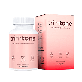 Trimtone bottle and box