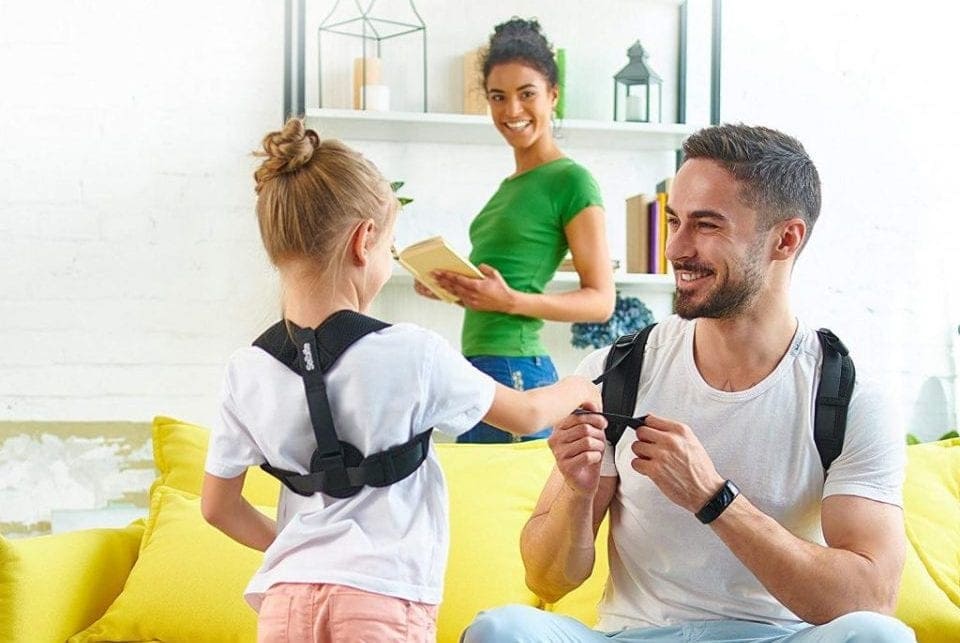a girl and man using posture correctors featured image